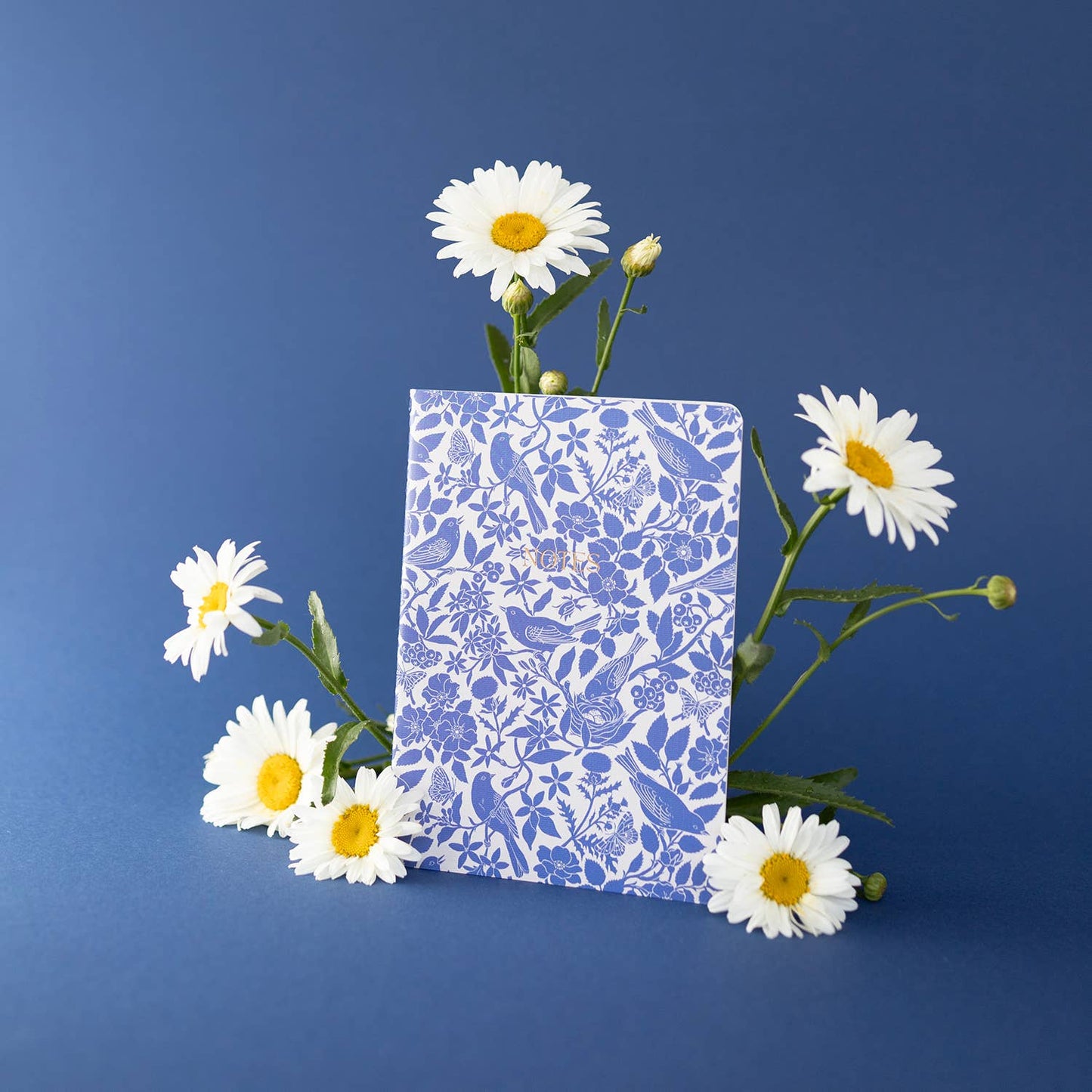 Botanica Paper Co. - BLUE BIRDS | SOFT-COVER NOTEBOOK (grid)