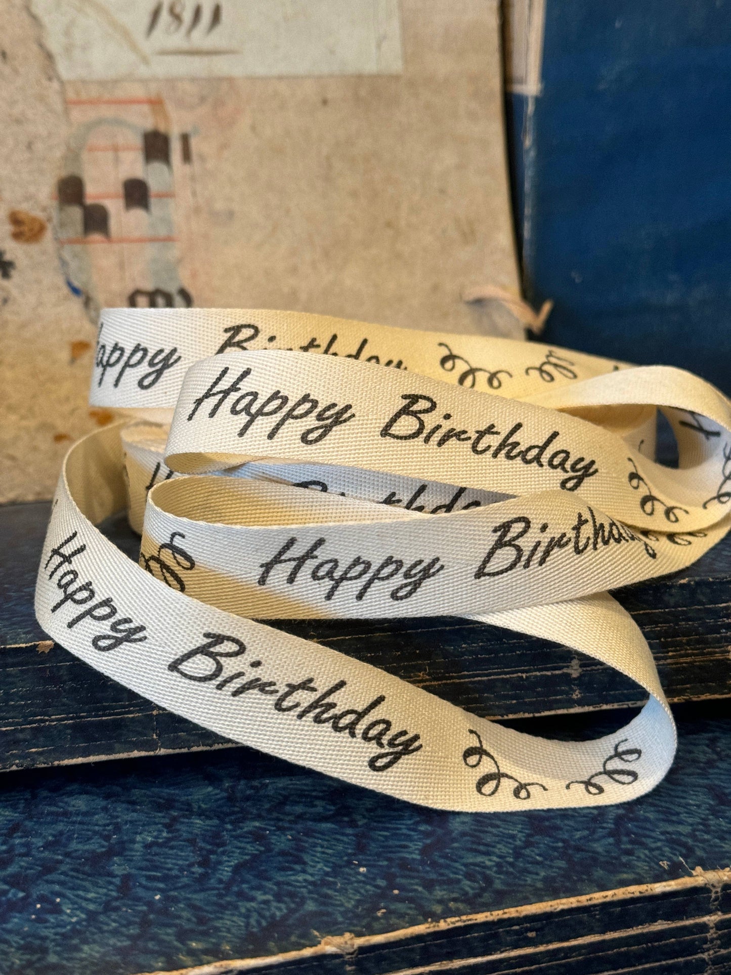 Monahan Papers - Happy Birthday ~ Ribbon