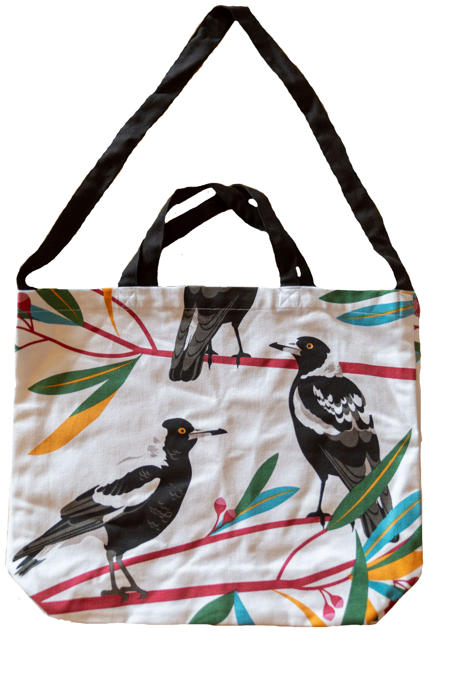 Allgifts Australia - Cotton Tote Bag - Magpies