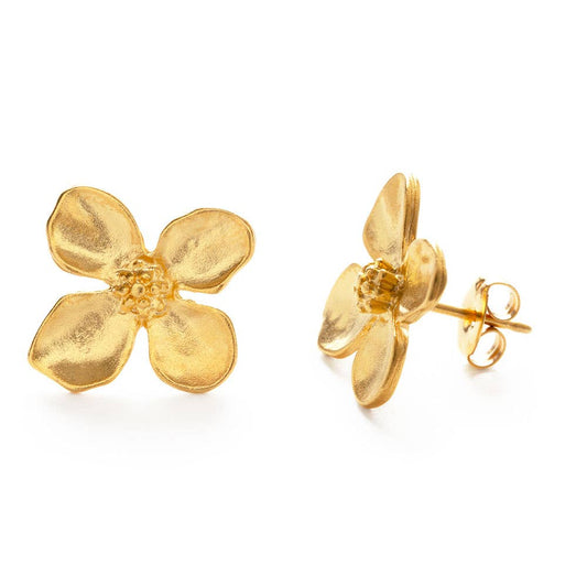 Amano Studio - Dogwood Flower Stud Earrings
