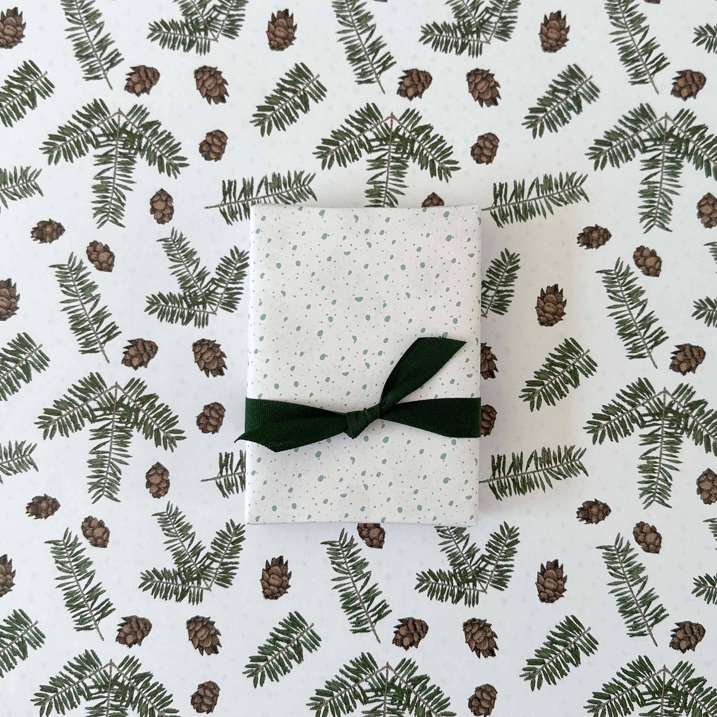 Ballard & Prescott - Pine Cone Wrapping Paper