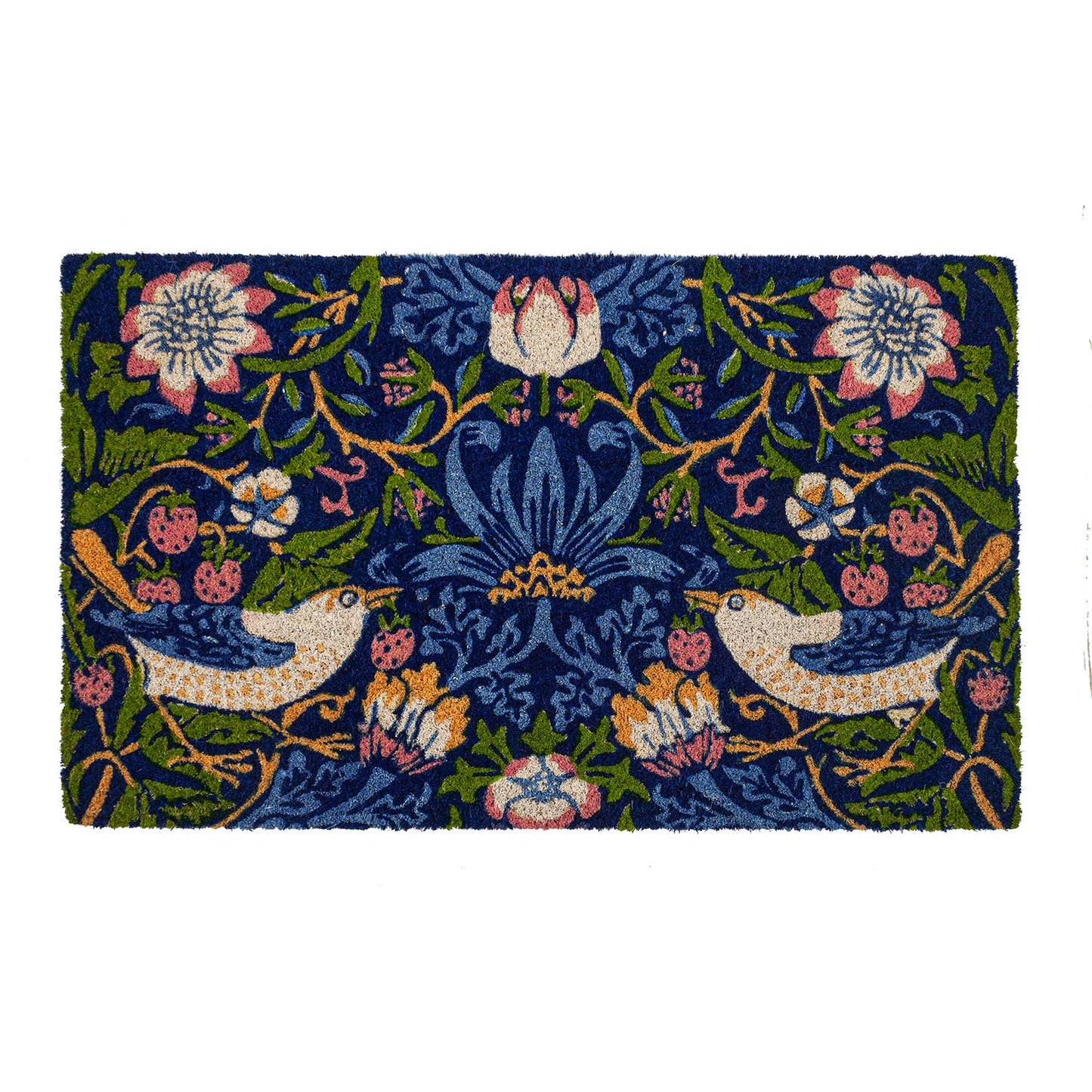 Entryways - Victoria and Albert Museum Strawberry Thief Coir Doormat: 18x30