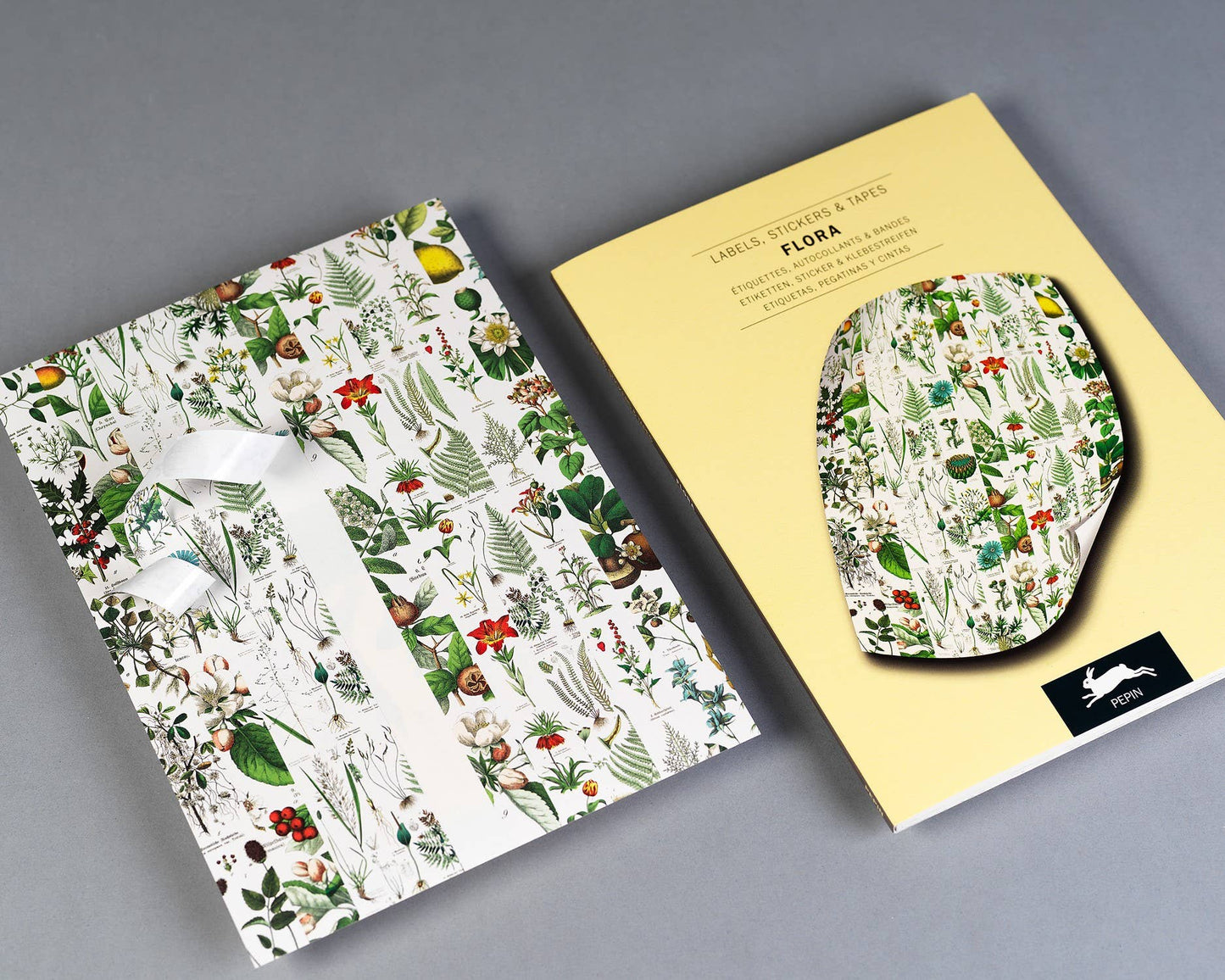 Pepin Press - Flora Label Sticker & Tape Book