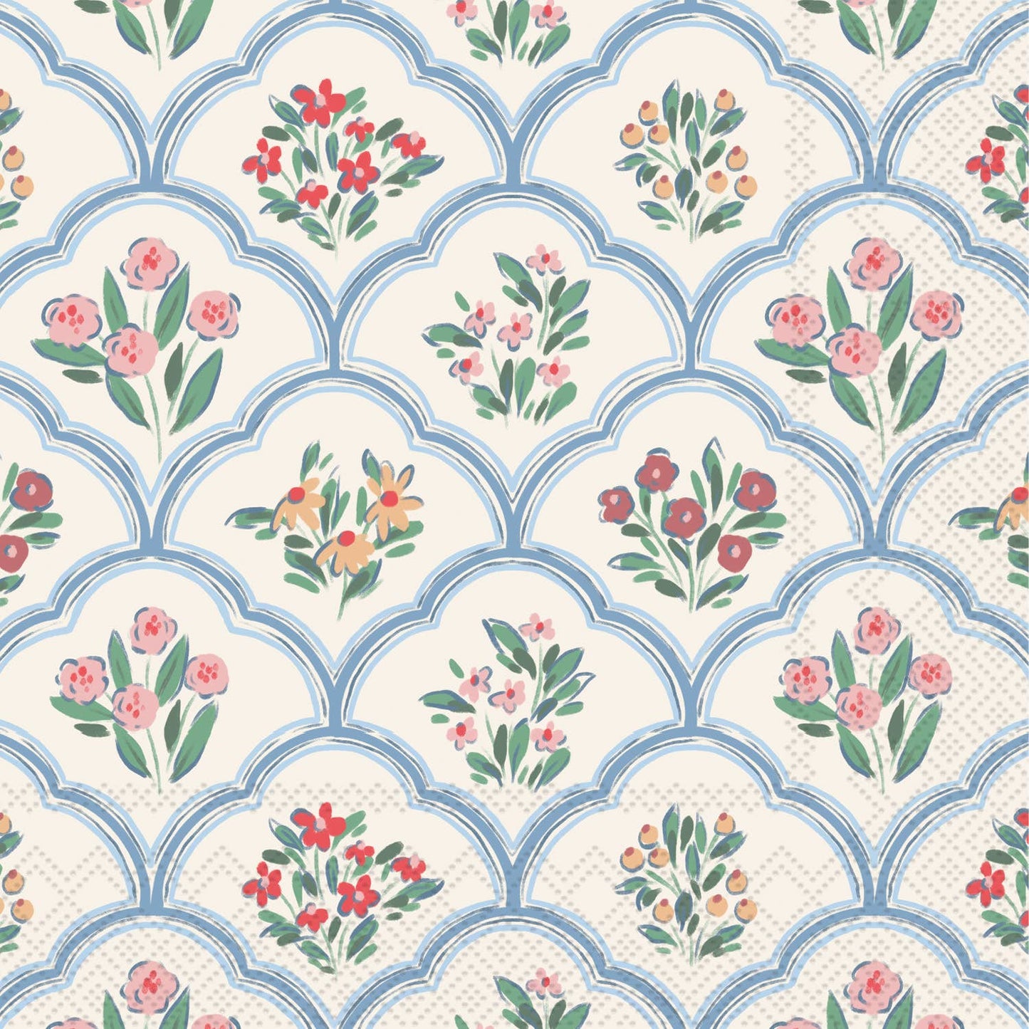 Boston International - Paper Cocktail Napkins 20 Ct Joyful Lattice