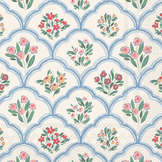 Boston International - Paper Cocktail Napkins 20 Ct Joyful Lattice