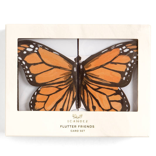 1canoe2 | One Canoe Two Paper Co. - Flutter Friends Butterfly Fold-Out Greeting Card Box Set
