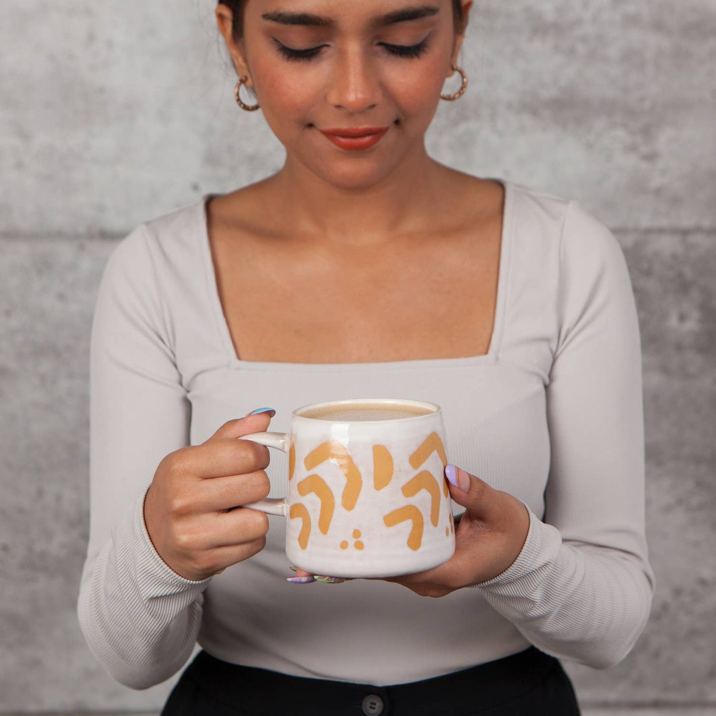 Danica Studio - Danica Studio Echo Imprint Stoneware Mugs 12 oz