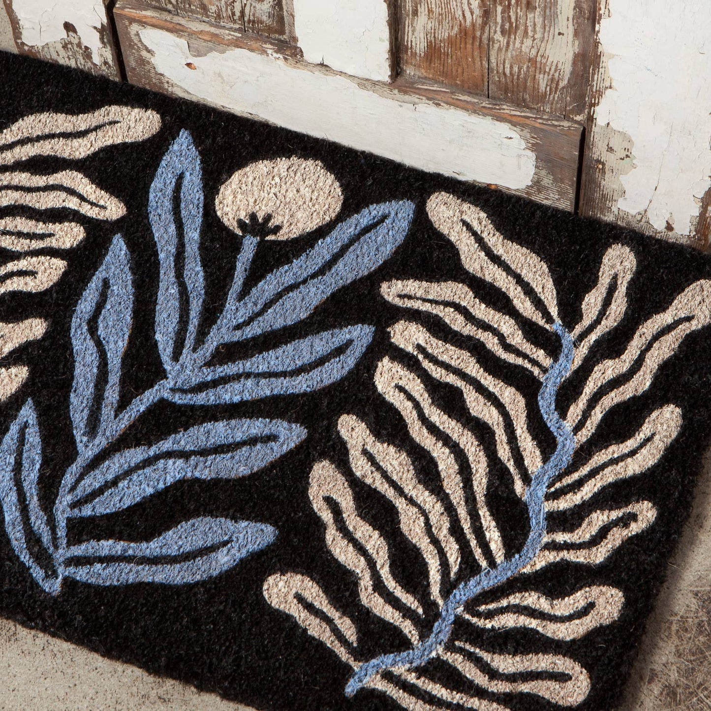 Danica Studio - Danica Studio Entwine Fiber Printed Doormat, 18 x 30 in