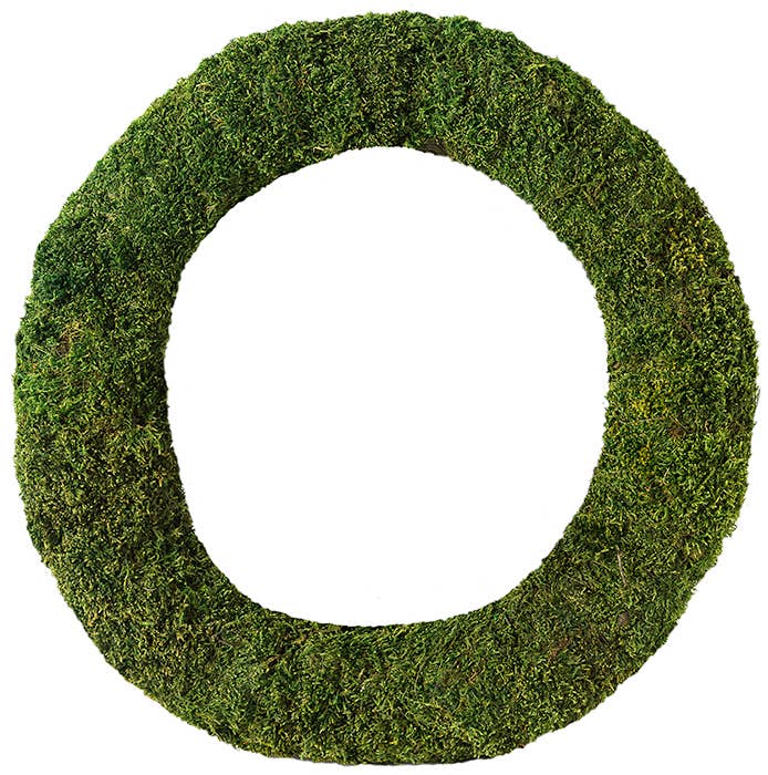 Moss Wreath: 12"