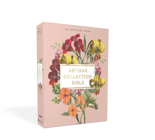 HarperCollins Christian Publishing - NIV Artisan Collection Bible Leathersoft Blush Floral