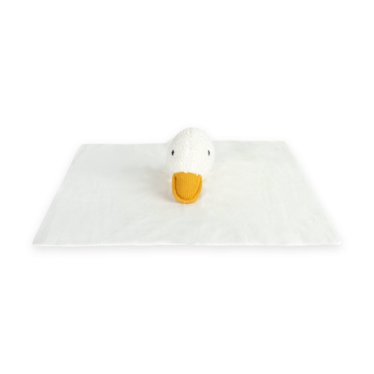 Viverano Organics - Duck - Organic Baby Lovey Security Blanket