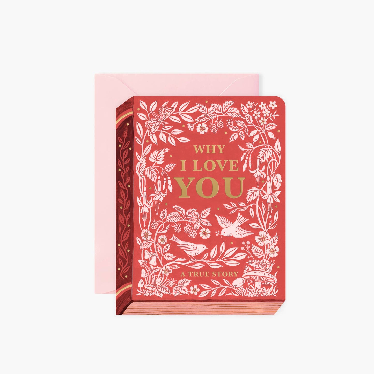 Botanica Paper Co. - WHY I LOVE YOU "BOOK" | Valentine's Day greeting card