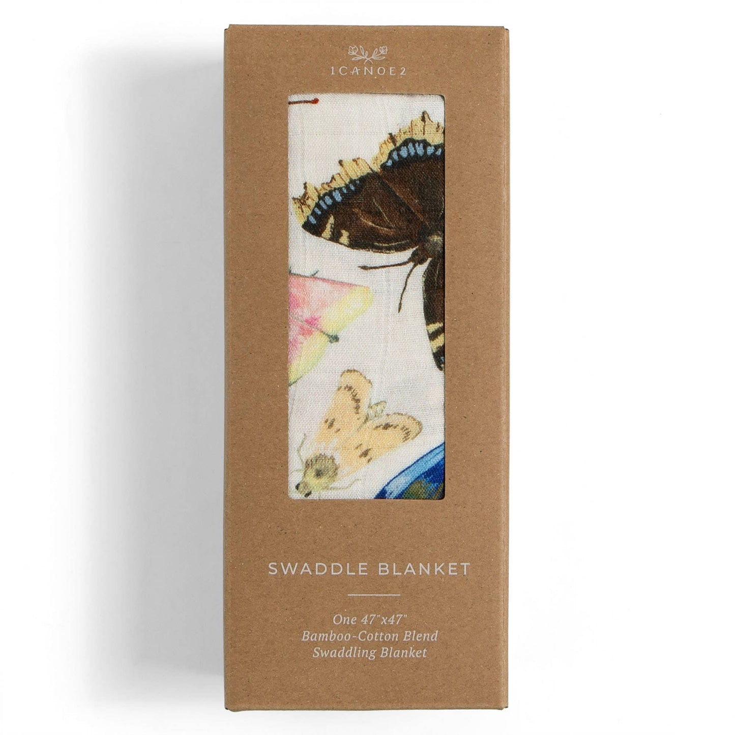 1canoe2 | One Canoe Two Paper Co. - Flutter Friends Butterfly Baby Swaddle