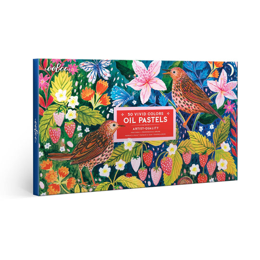 eeBoo - Strawberry Peeps 50 Oil Pastels
