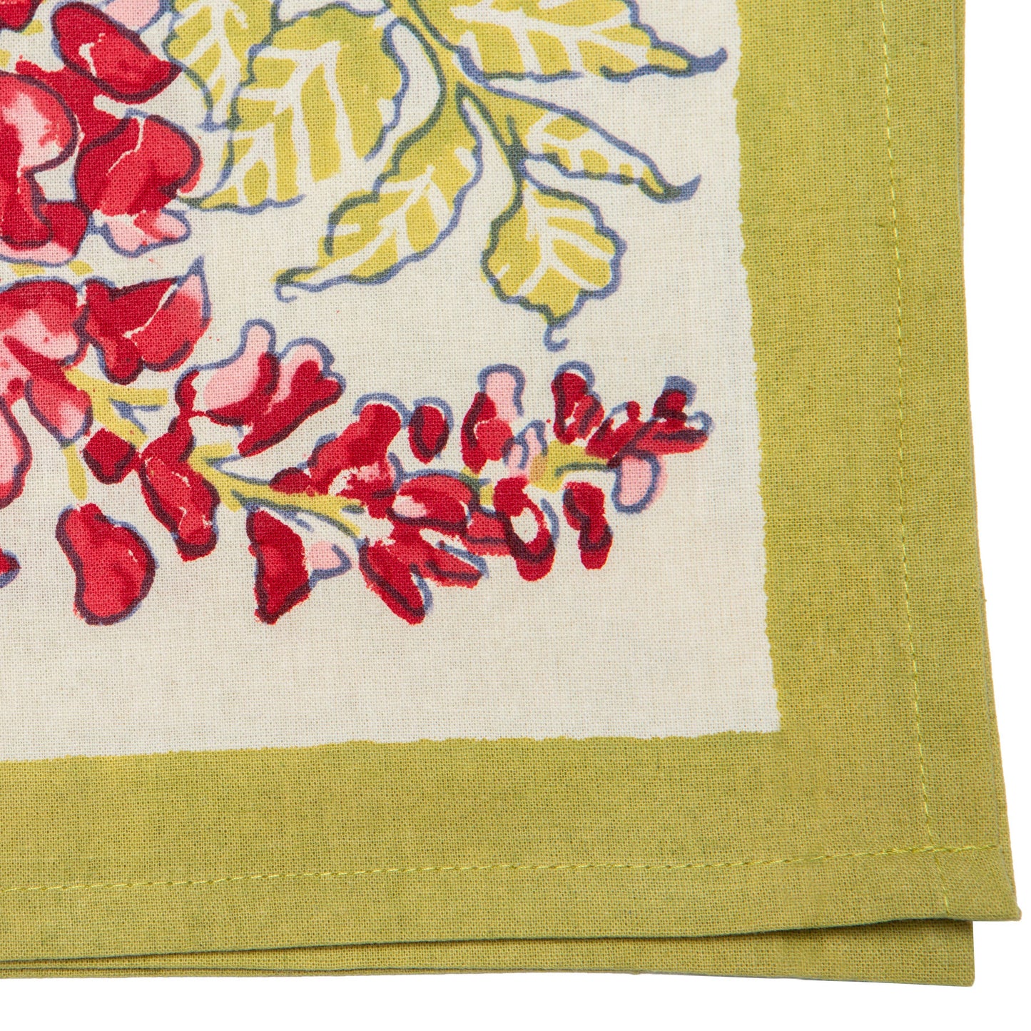 Couleur Nature - Wisteria Pink & Green | Tea Towels