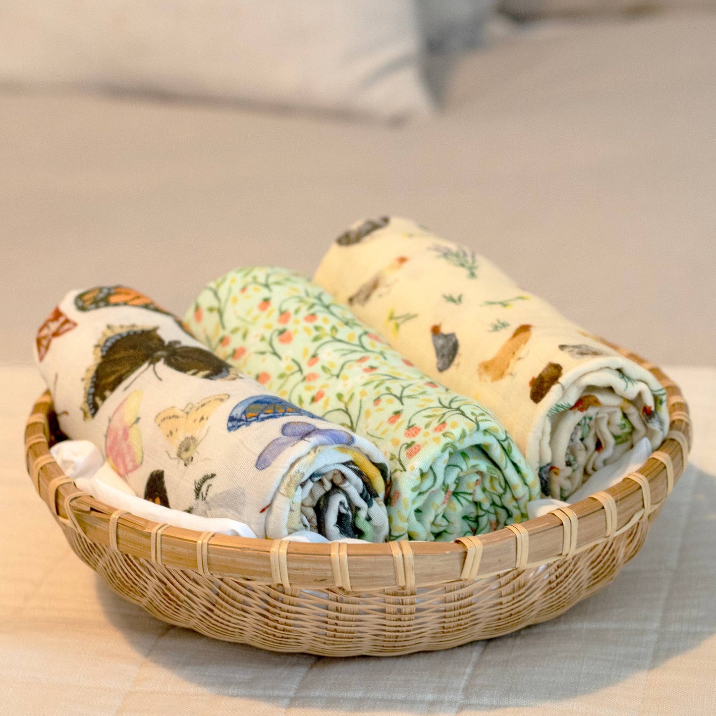 1canoe2 | One Canoe Two Paper Co. - Flutter Friends Butterfly Baby Swaddle
