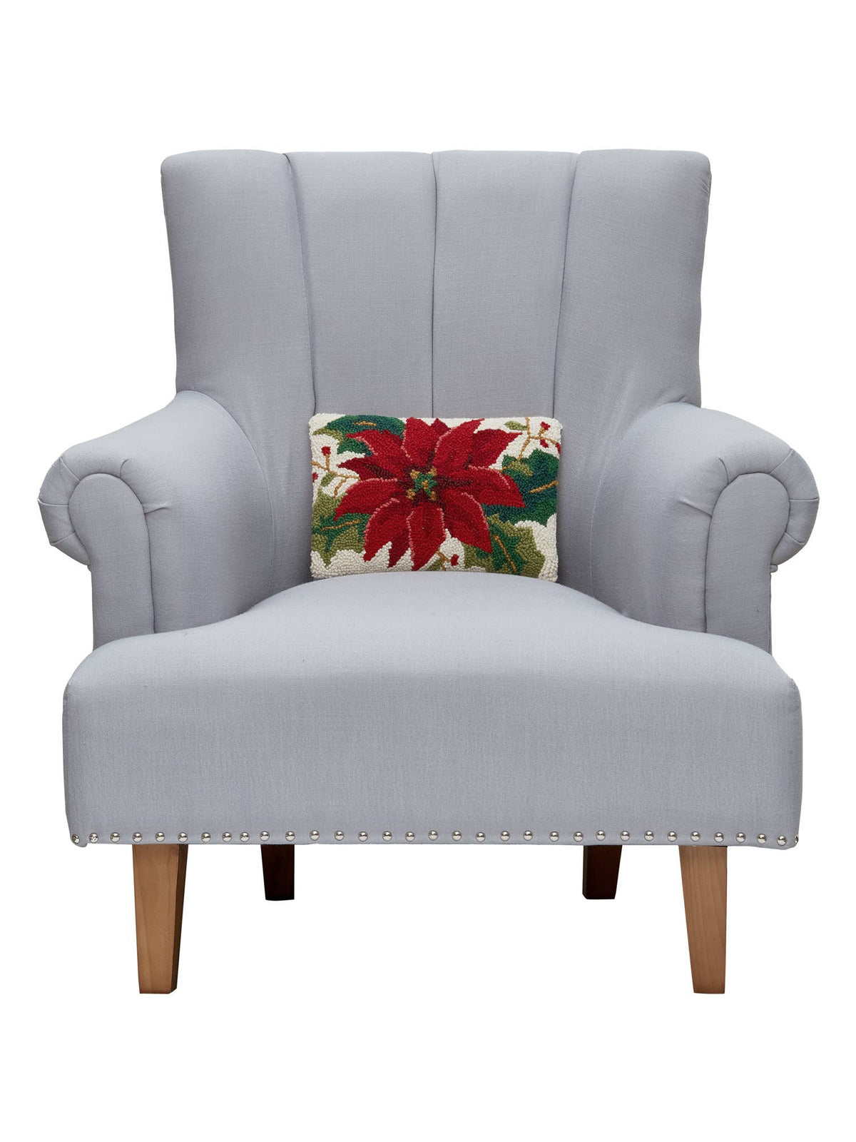 Peking Handicraft - Christmas Poinsettia Hook Pillow