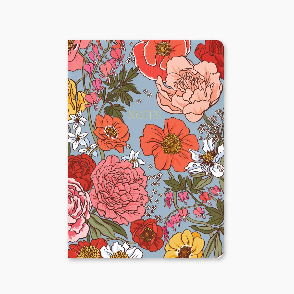 Botanica Paper Co. - GARDEN FLORA | SOFT-COVER NOTEBOOK (grid)