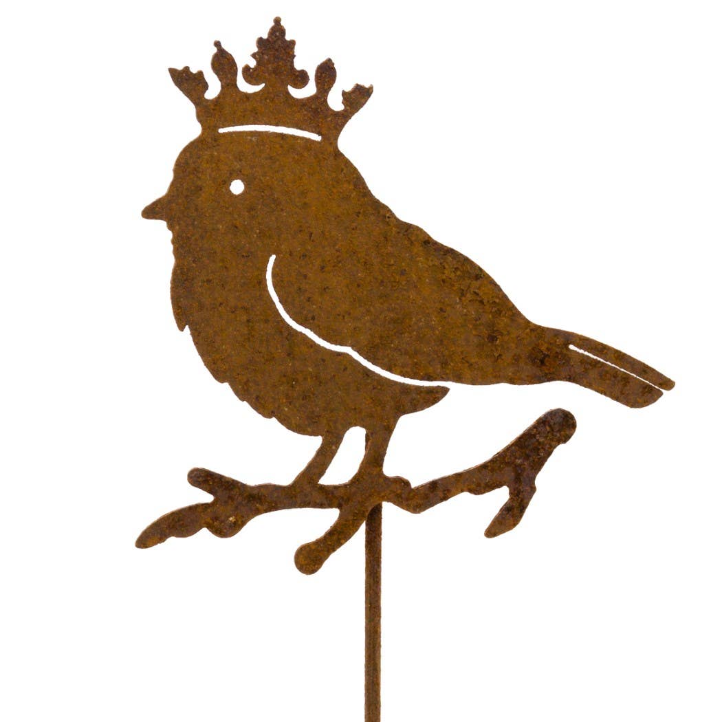 Elegant Garden Design - Chickadee with Crown Pick