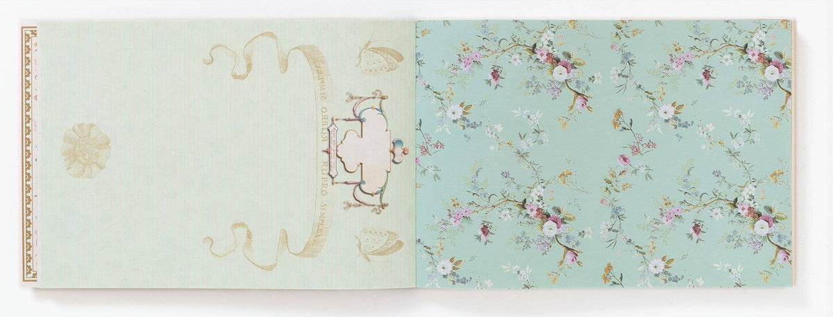 Ingram Publisher Services - 100 Papers with Classical Floral Patterns