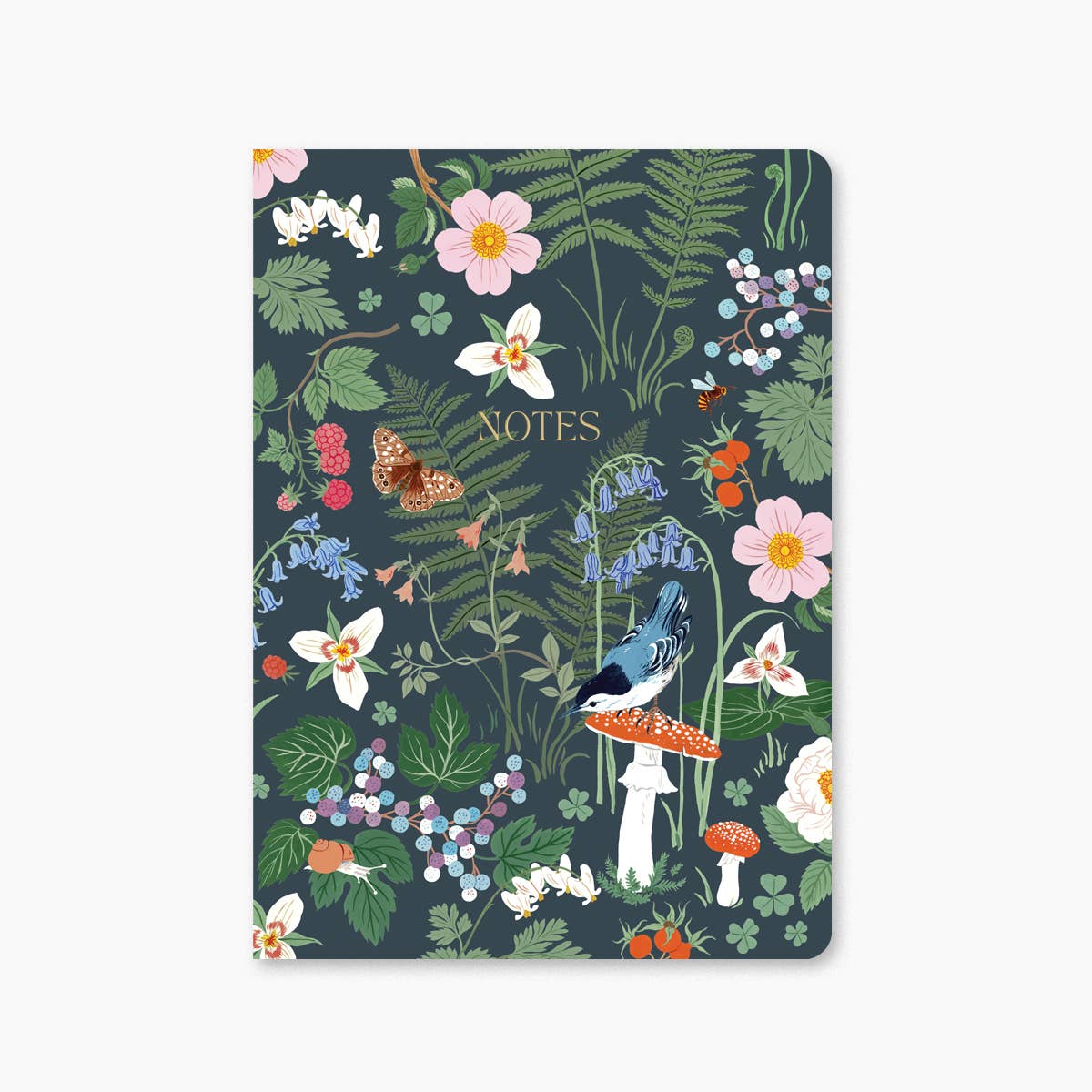 Botanica Paper Co. - WOODLAND | SOFT-COVER NOTEBOOK (grid)