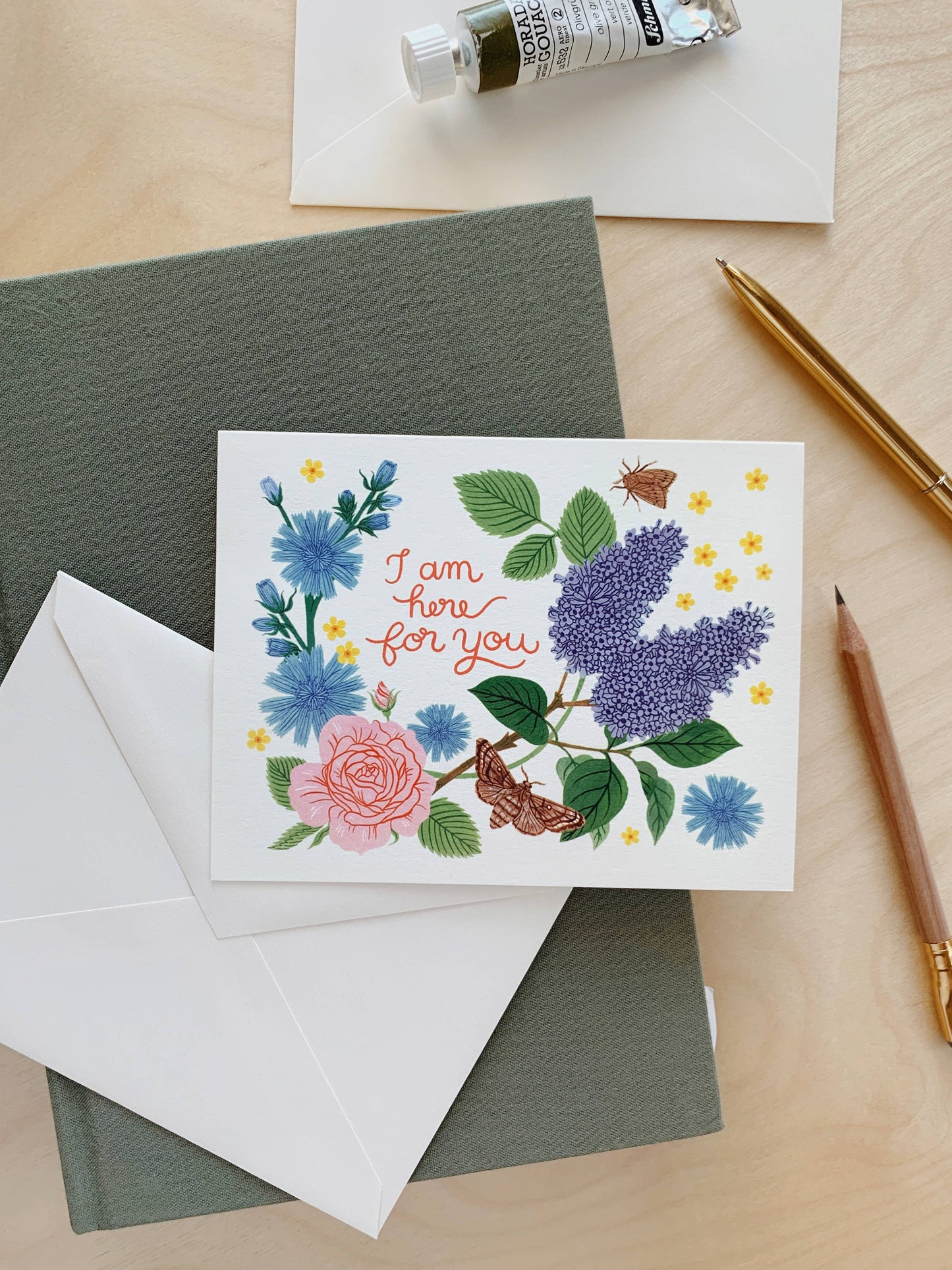 Botanica Paper Co. - I AM HERE FOR YOU | greeting card