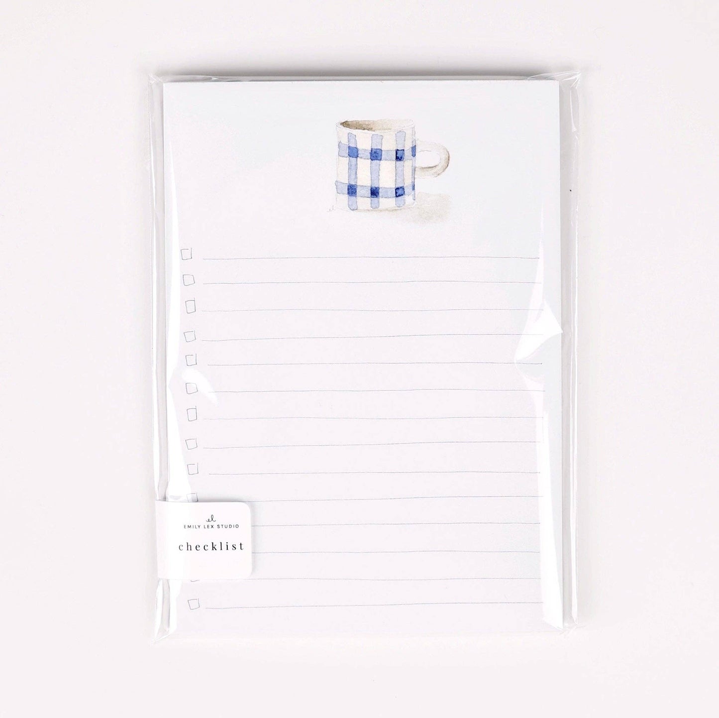 emily lex studio - checklist notepad: Bluebird