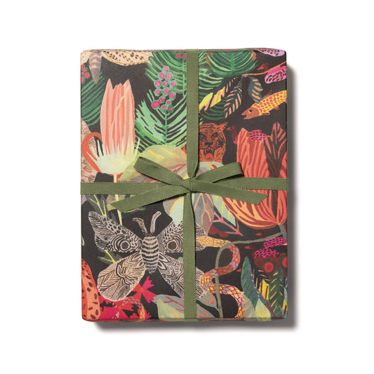 Red Cap Cards - Wild Kingdom wrapping paper