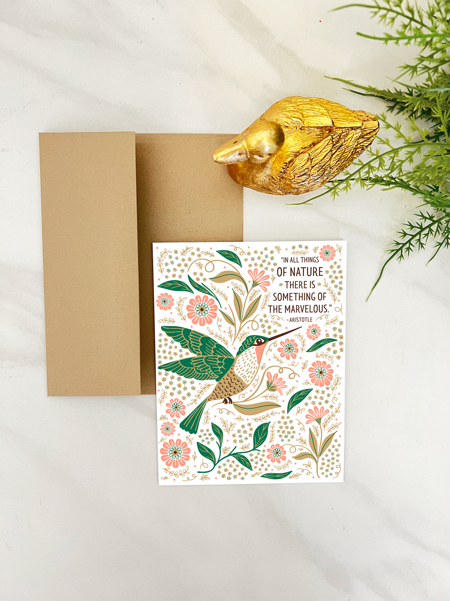 Gingiber - Hummingbird Everyday Card