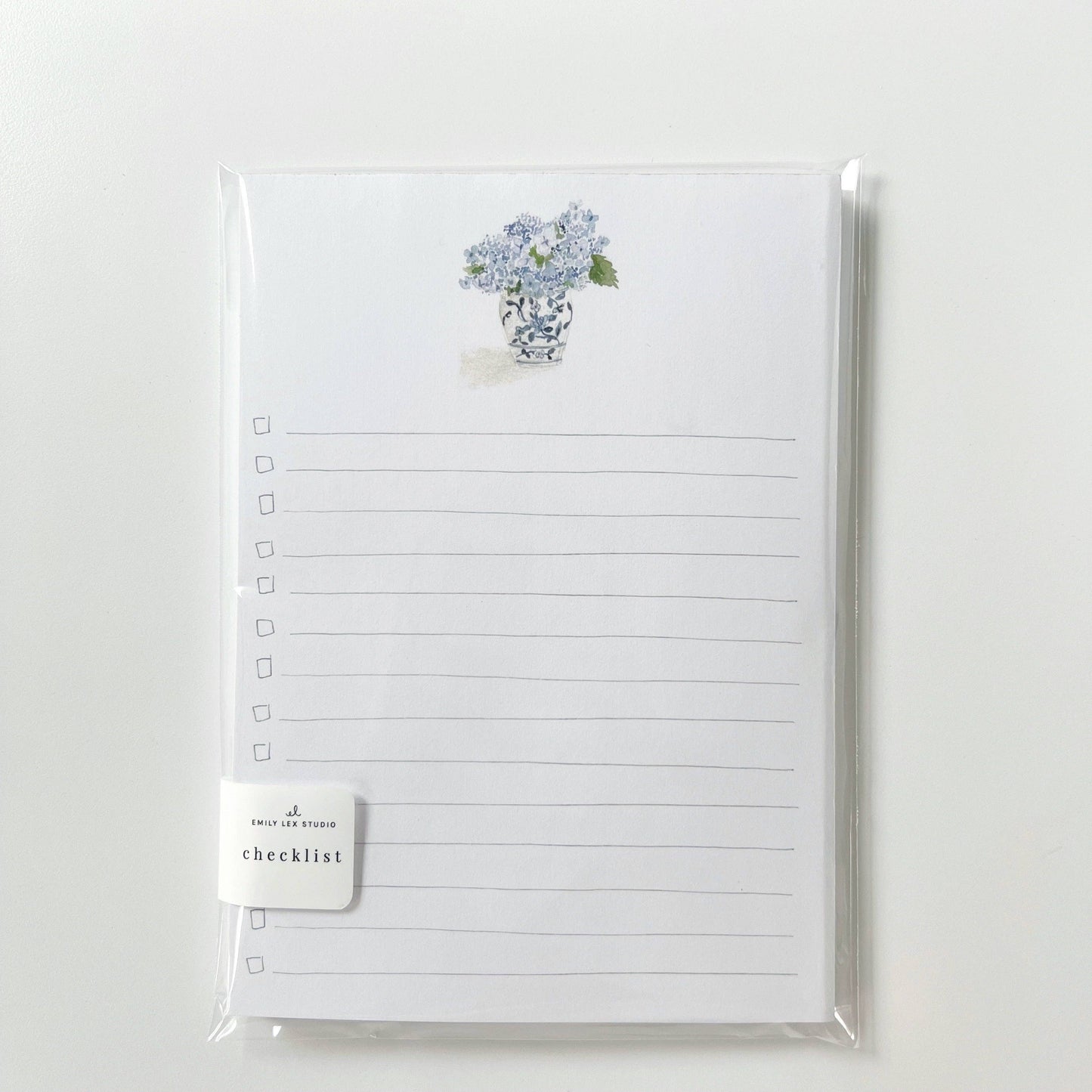 emily lex studio - checklist notepad: Bluebird