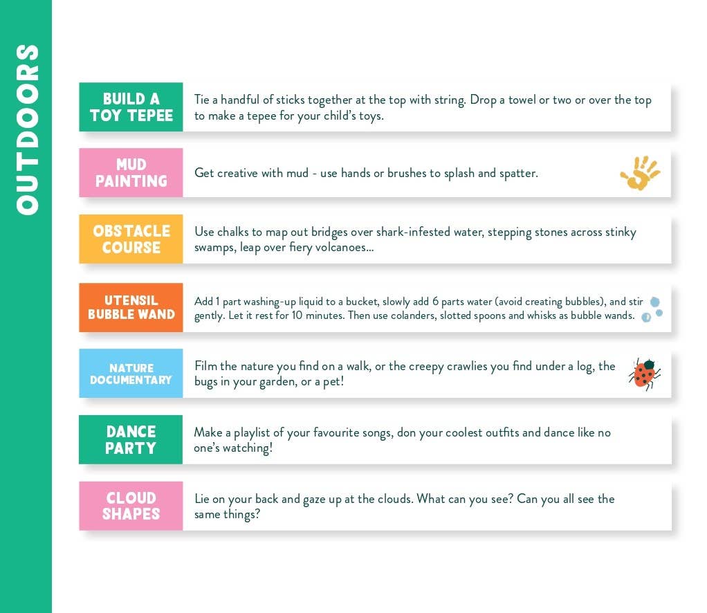 Hachette Book Group - Things to do outdoors: 100 Activities
