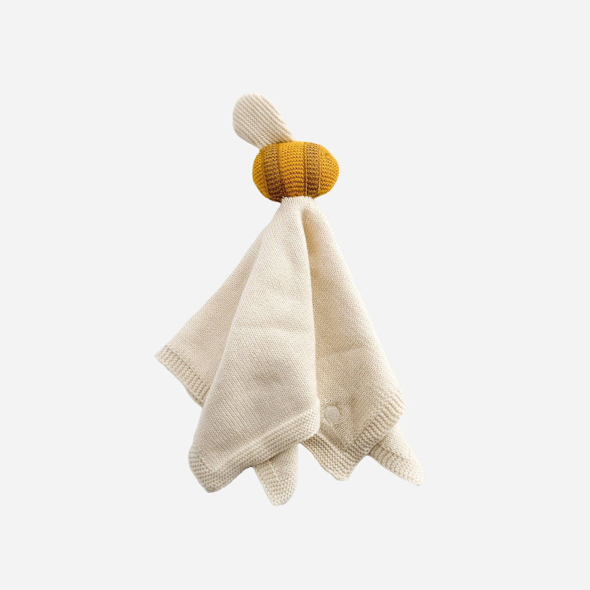 The Blueberry Hill - Lovey Bee Cream Baby Gift Blanket Toy Spring Cuddle Cloth