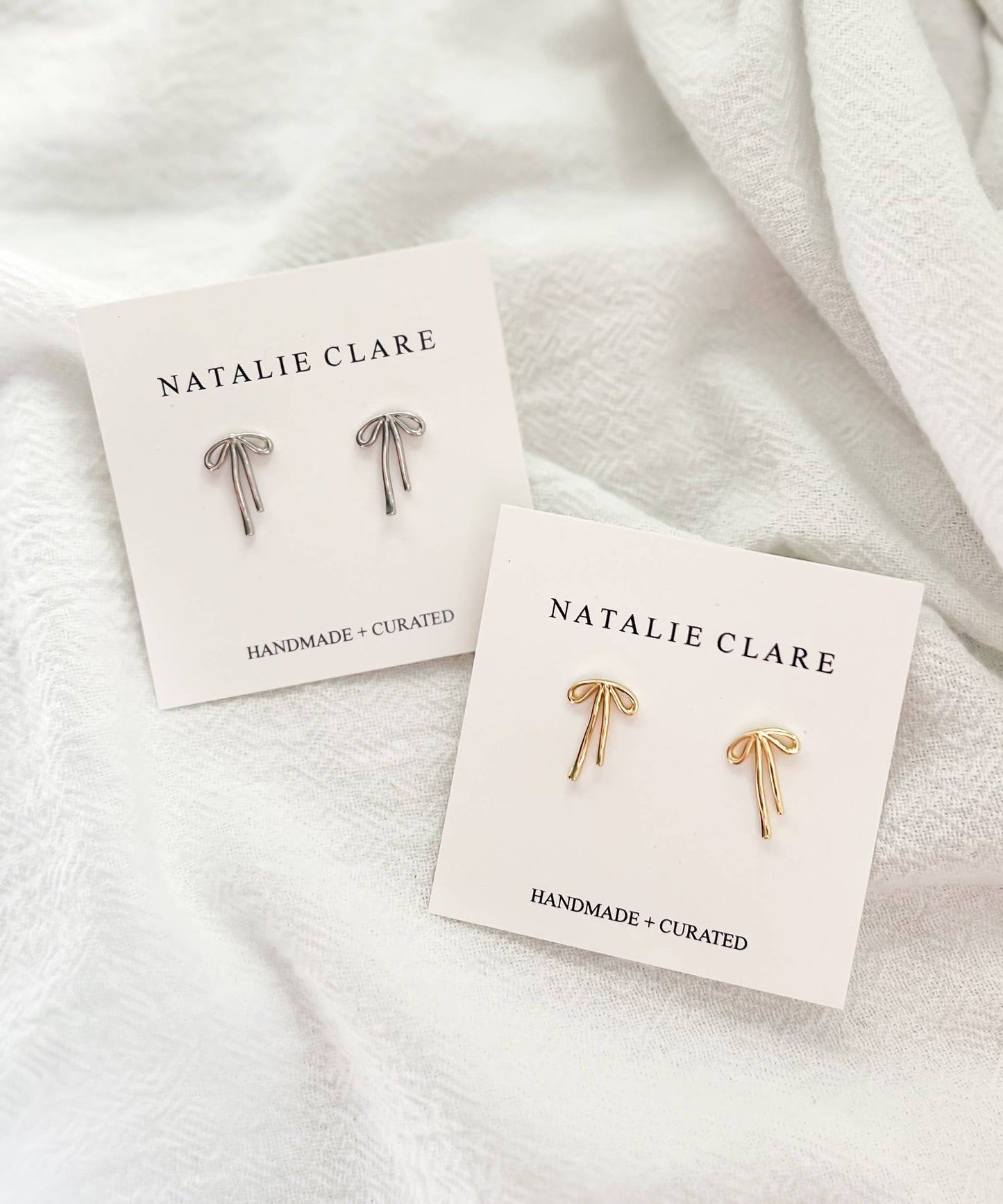Natalie Clare Collections - The Ribbon Earrings