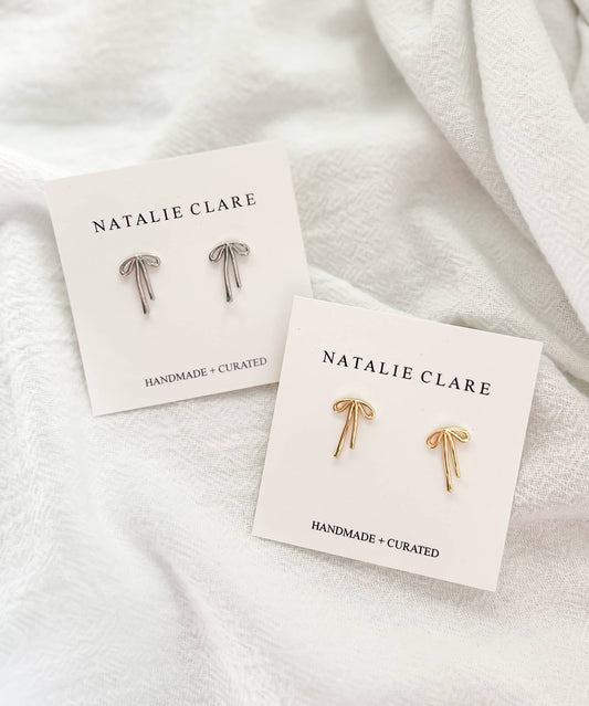 Natalie Clare Collections - The Ribbon Earrings