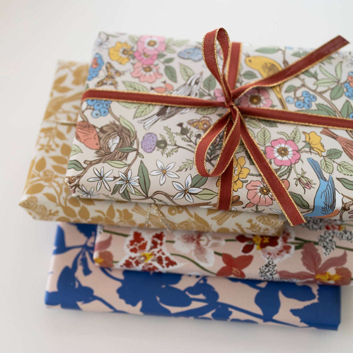 Botanica Paper Co. - SONGBIRDS | Double Sided Wrapping Paper