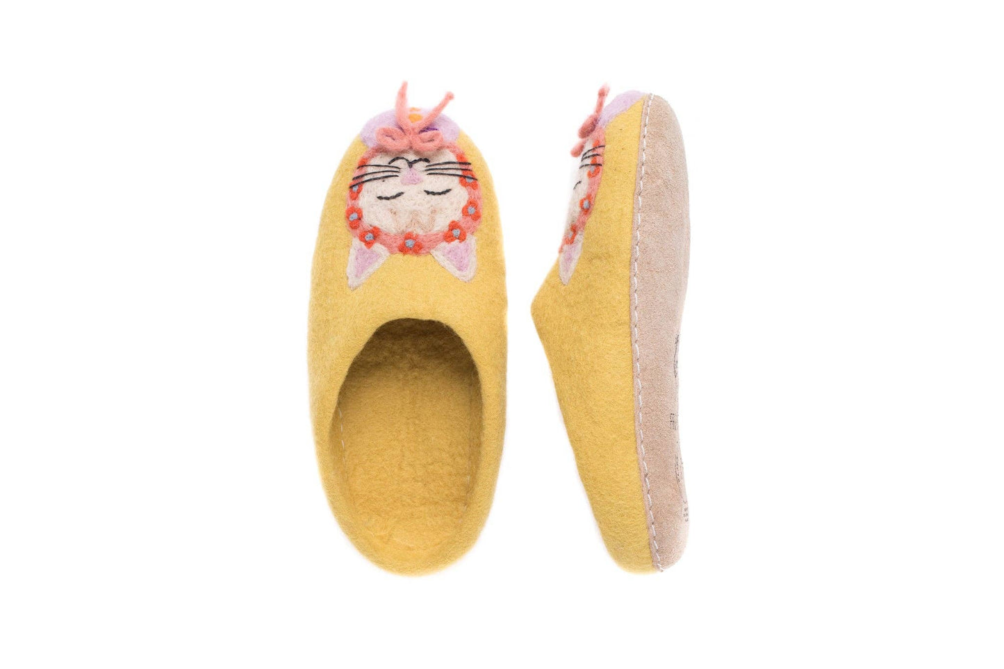 French Knot - NEW !  Kitty Slipper