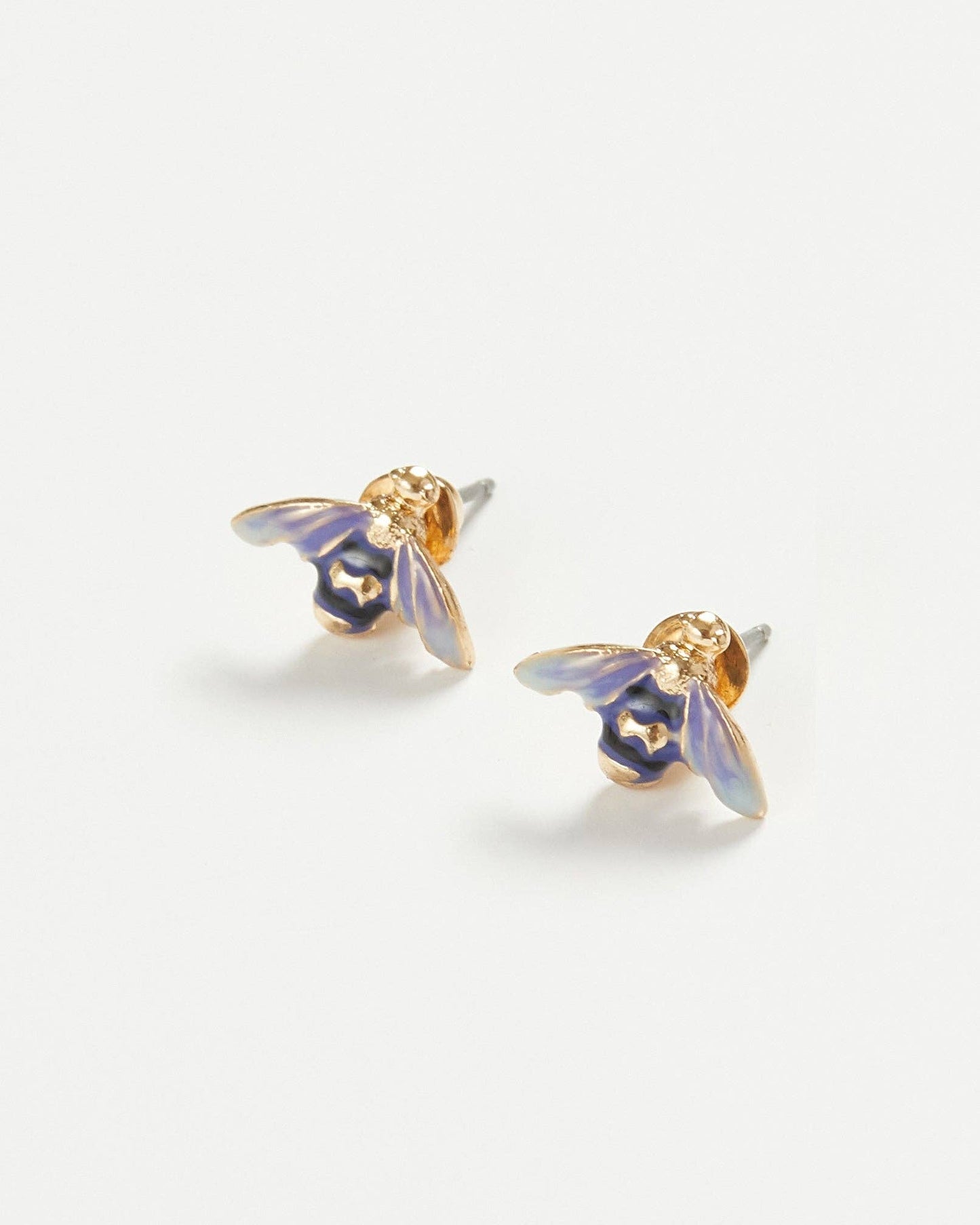 Fable England - Enamel Bee Earrings