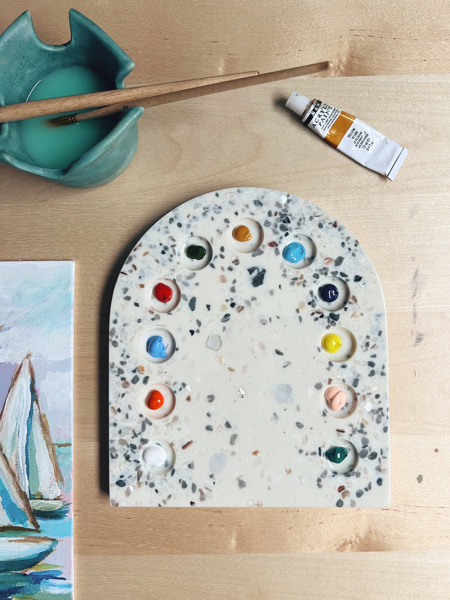 Cate Paper Co. - Terrazzo Paint Palette