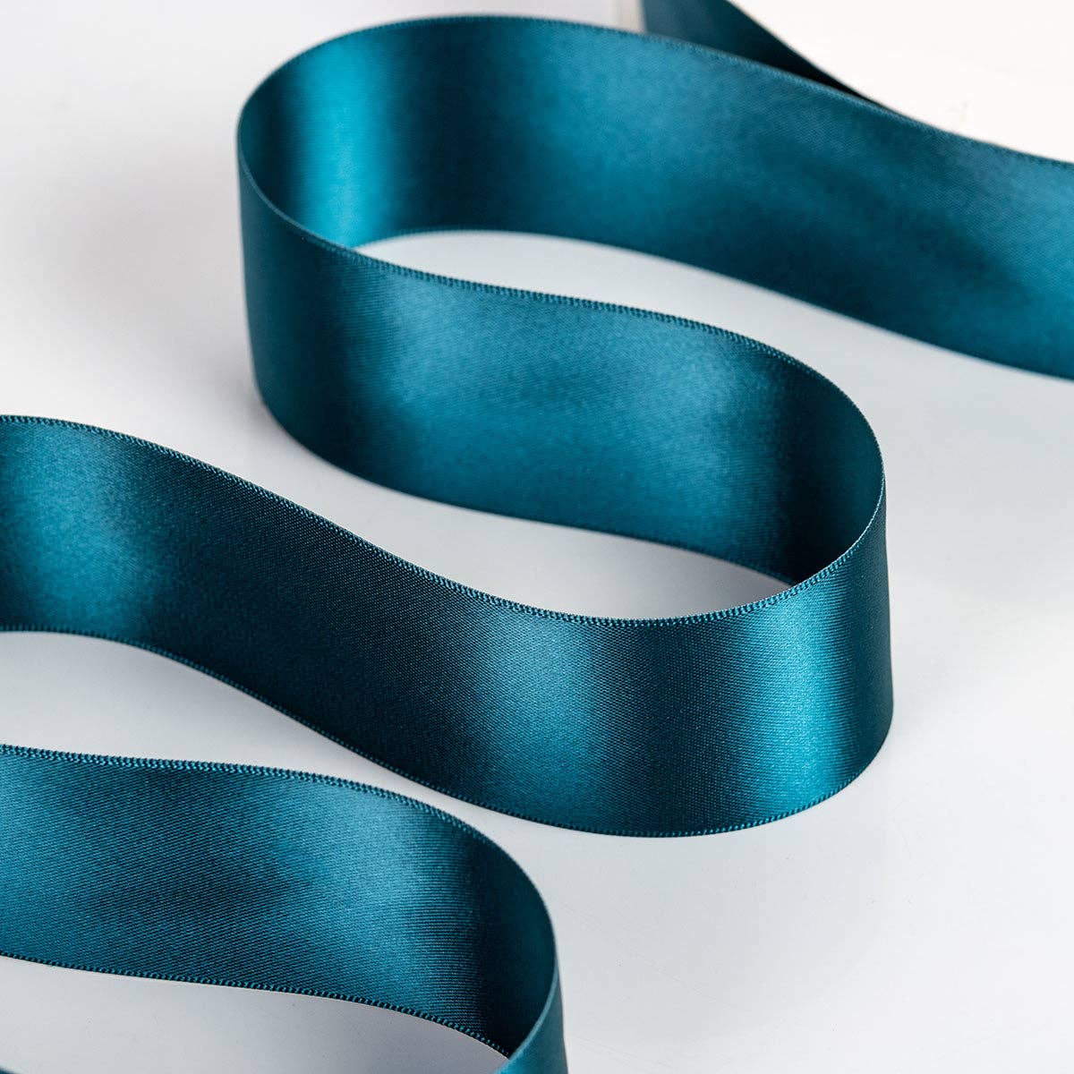 Little Ribbon Shop - Peacock 301 Double Faced Satin Ribbon 100-Yard Roll