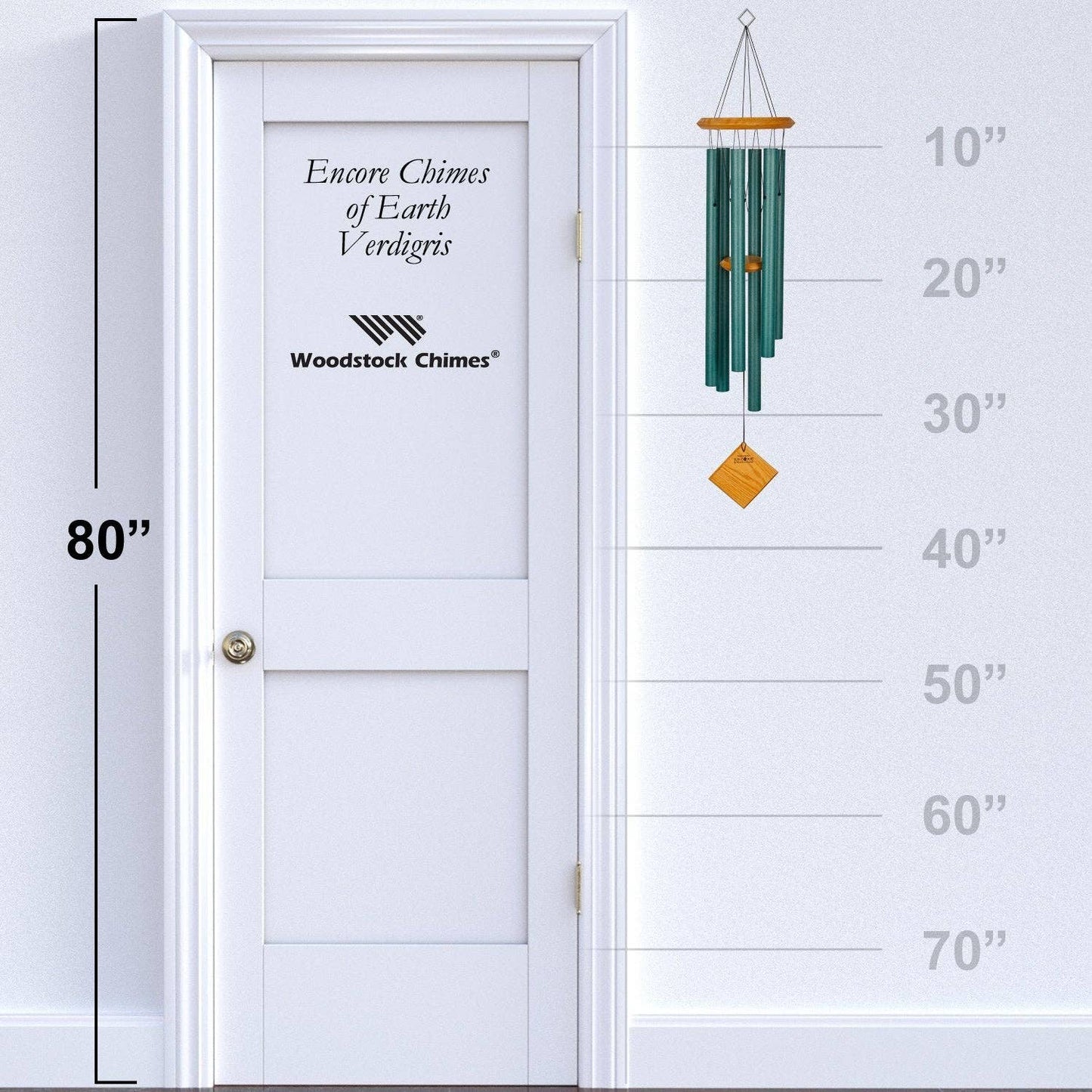 Woodstock Chimes - Chimes of Earth™ - Verdigris