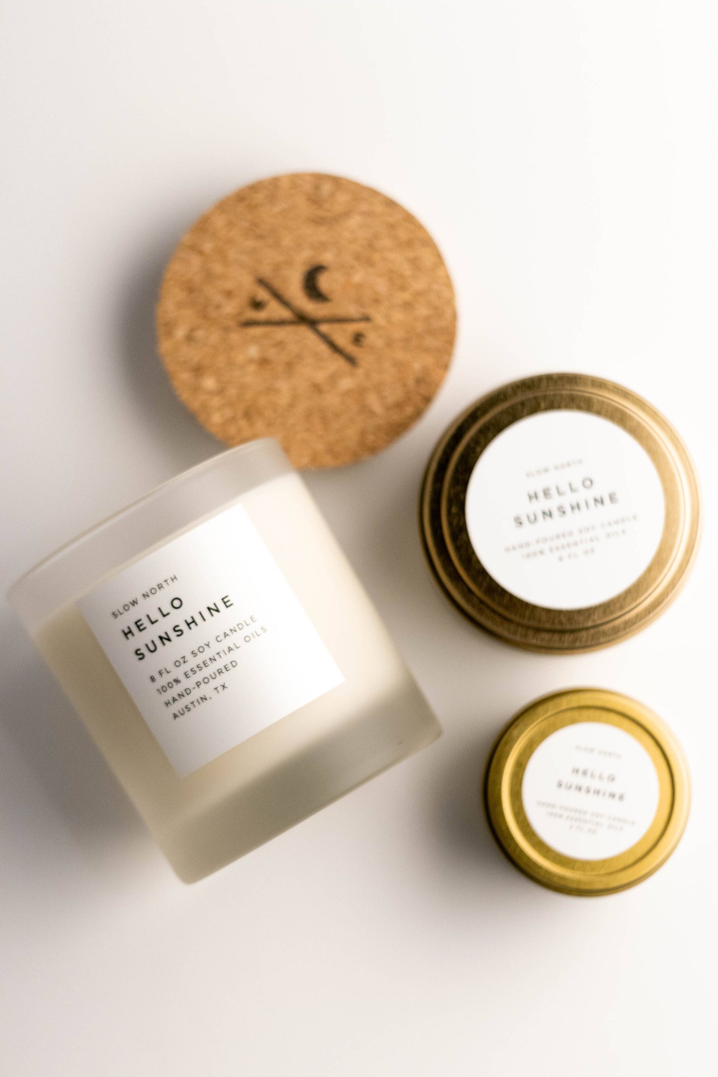 Slow North - Hello Sunshine Frosted Candle