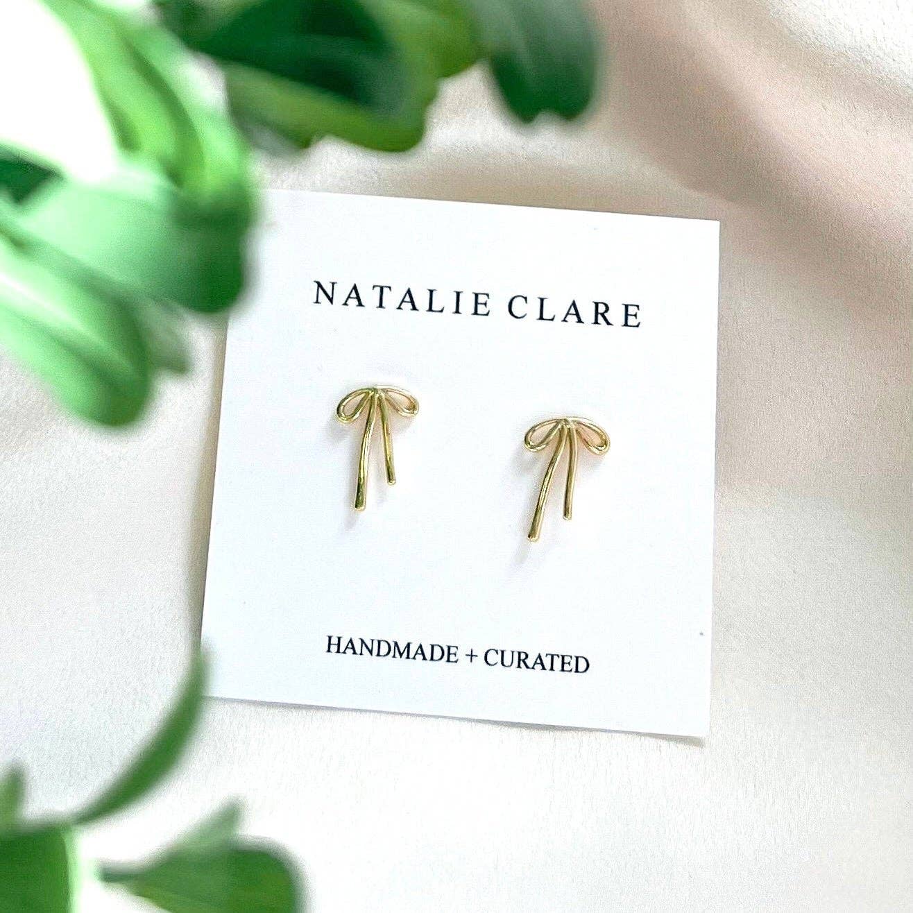 Natalie Clare Collections - The Ribbon Earrings