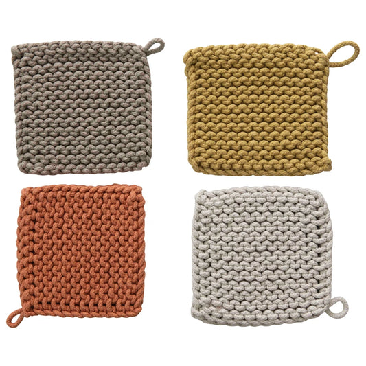 Cotton Crochet Pot Holder