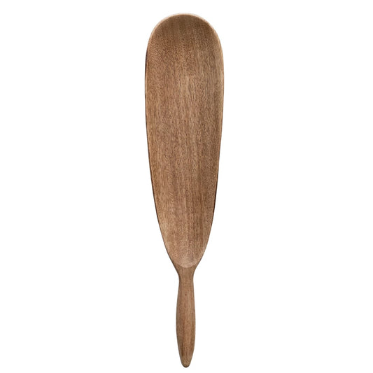Mango Wood Serving Tray w/ Handle, Natural