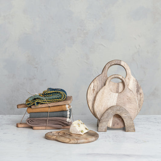 Mango Wood Set of 4 Boards