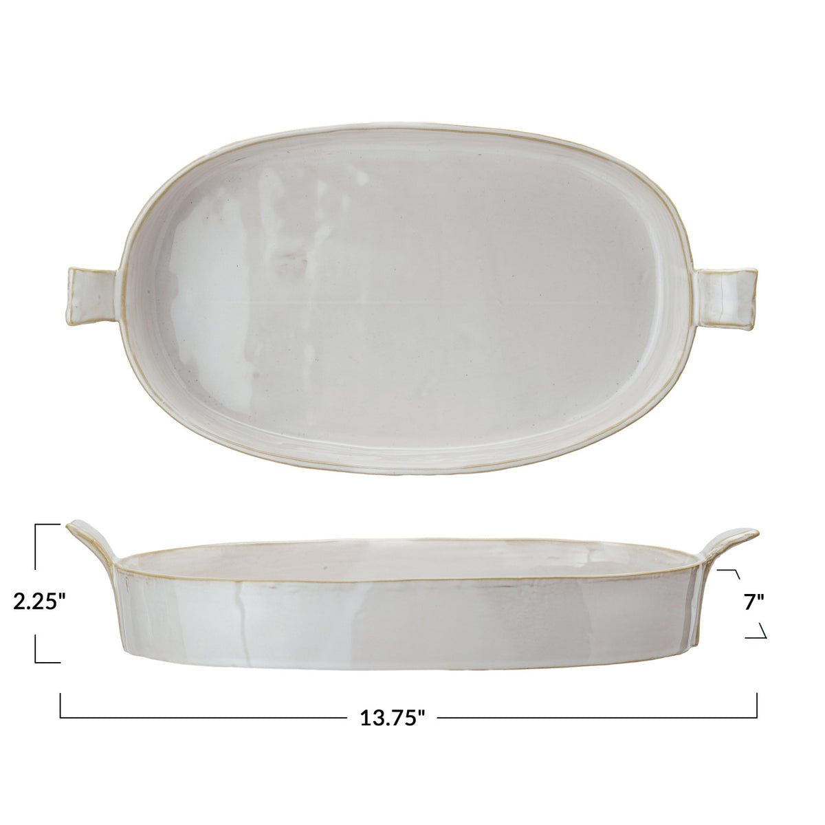 1-1/2 Quart Stoneware Baker