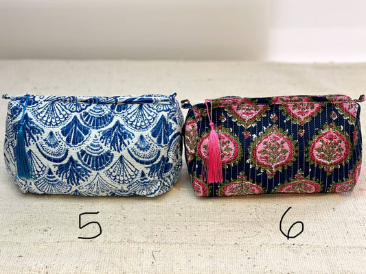 Ten Twenty Six Designs - Block Print Cosmetic Bag: 5