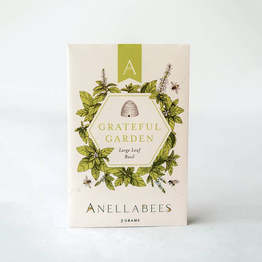 Anellabees - Large Leaf Basil Garden Seeds