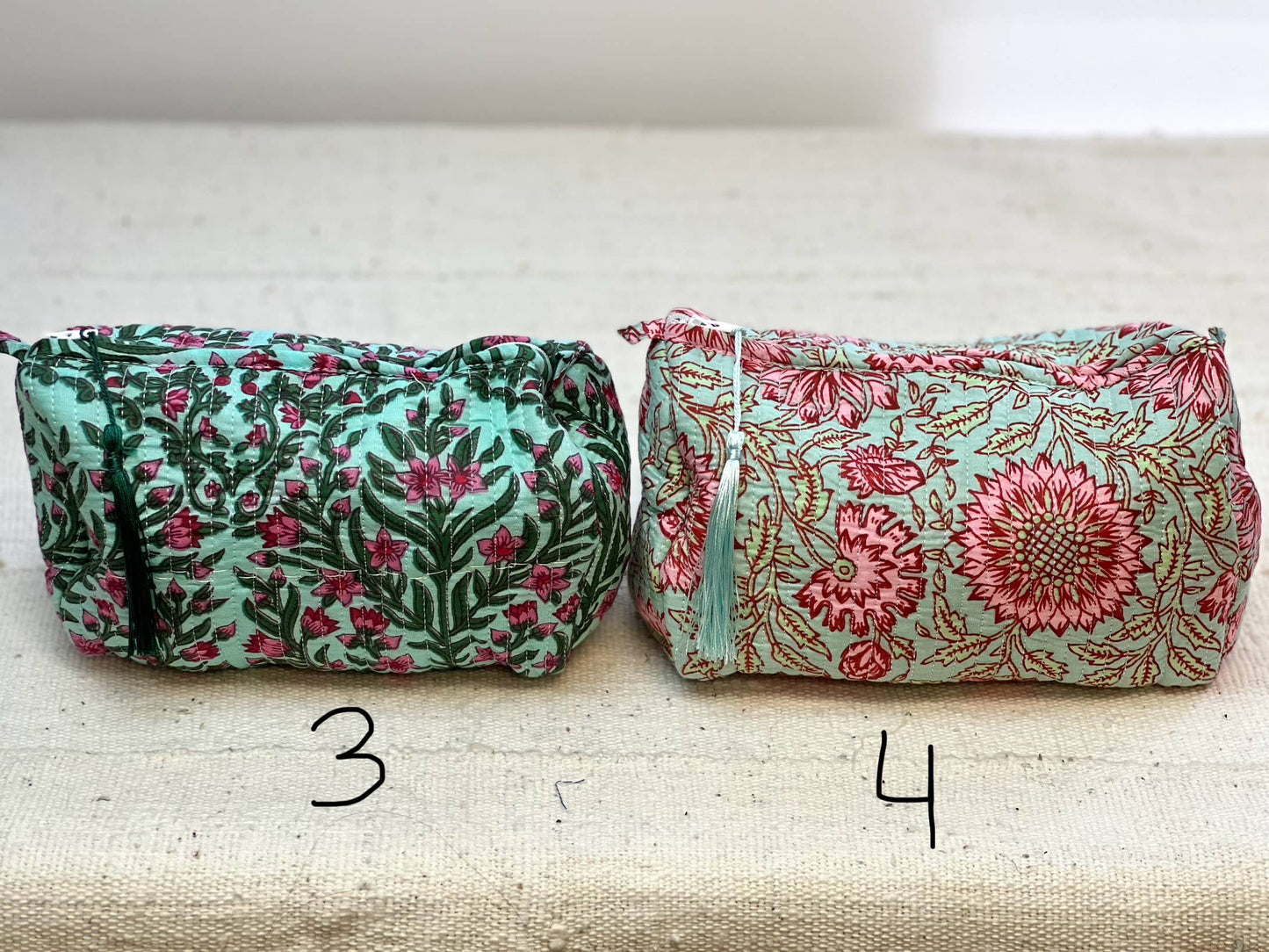 Ten Twenty Six Designs - Block Print Cosmetic Bag: 5