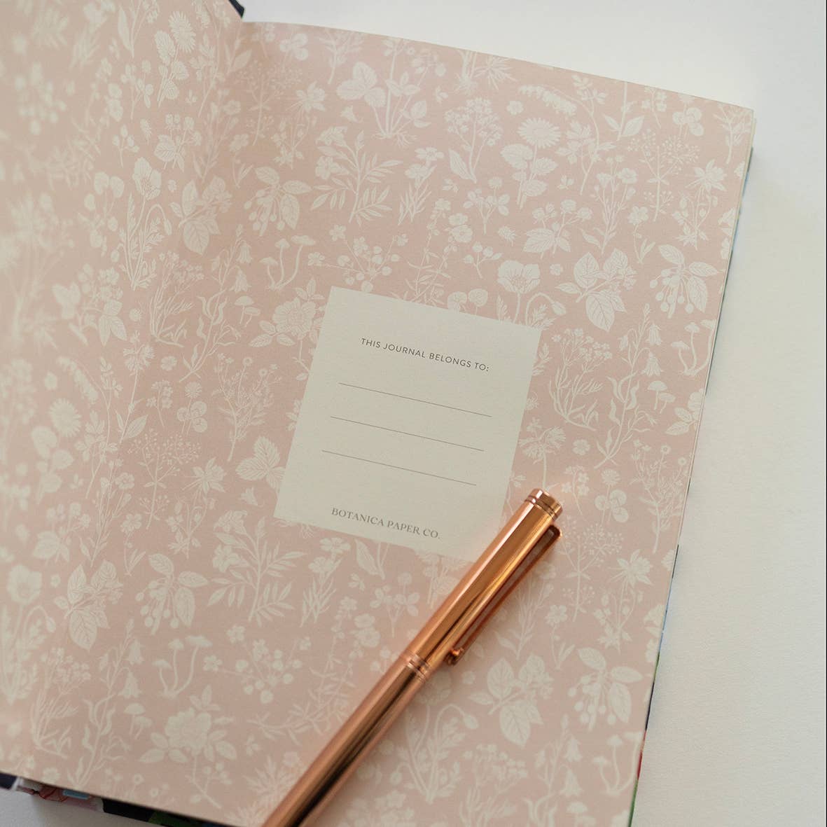 Botanica Paper Co. - POPPY GARDEN | LINEN BOUND JOURNAL